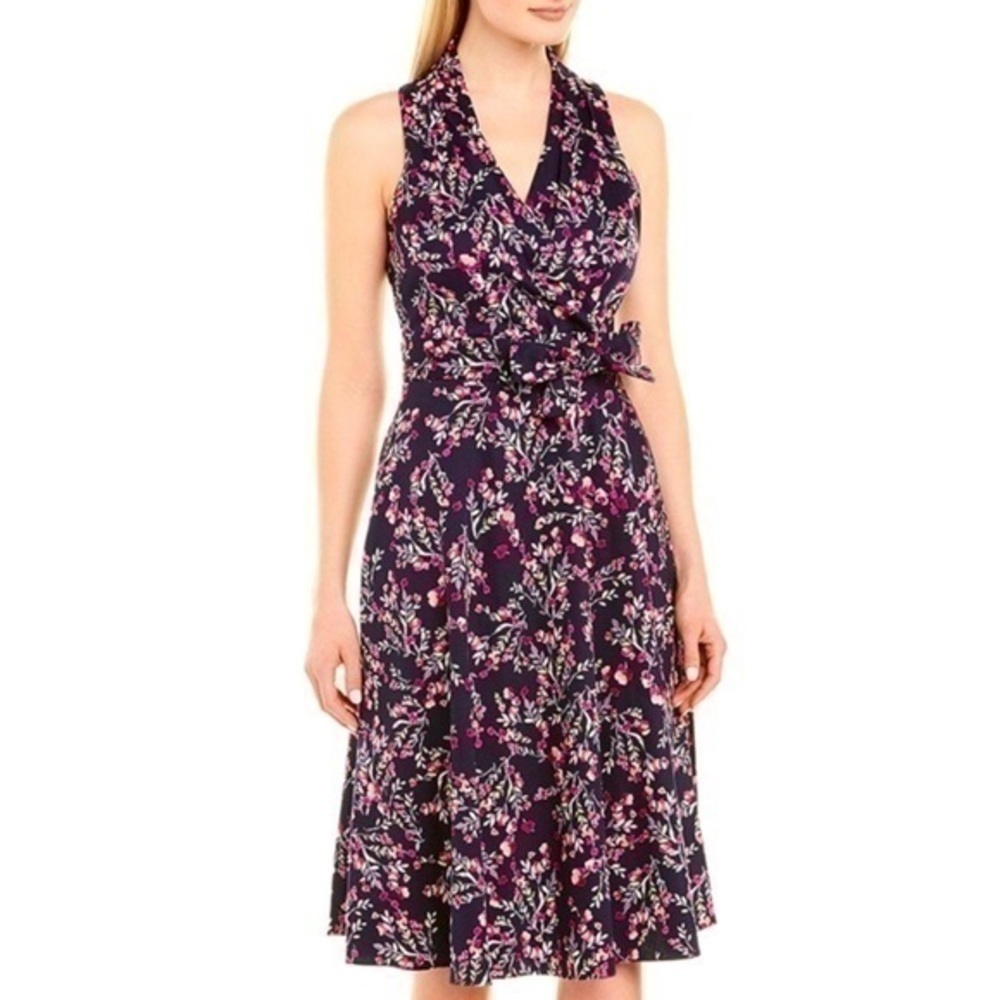 London Times Floral Midi Dress - Picture 4 of 5